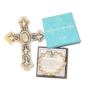 My Saint My Hero Divine Blessings Pearl Bracelet